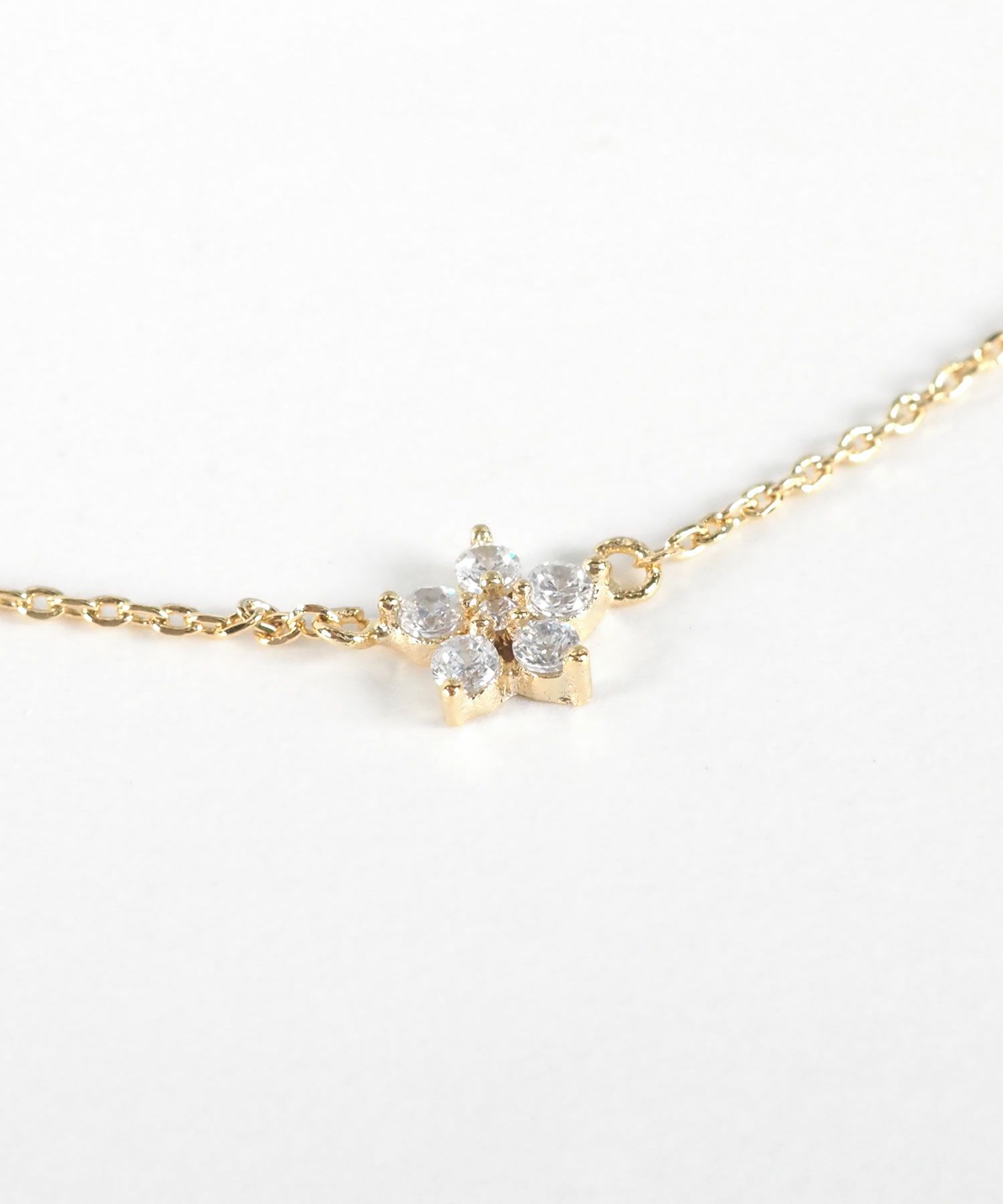 スターフラワーステーションネックレス【Stella Aura】