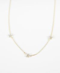 スターフラワーステーションネックレス【Stella Aura】