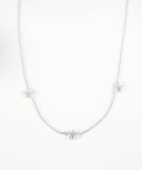 スターフラワーステーションネックレス【Stella Aura】