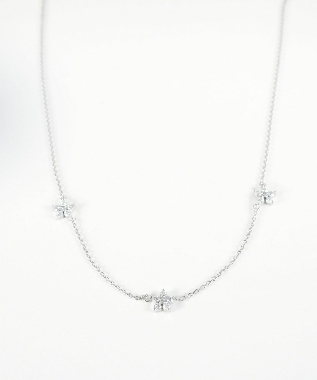 スターフラワーステーションネックレス【Stella Aura】