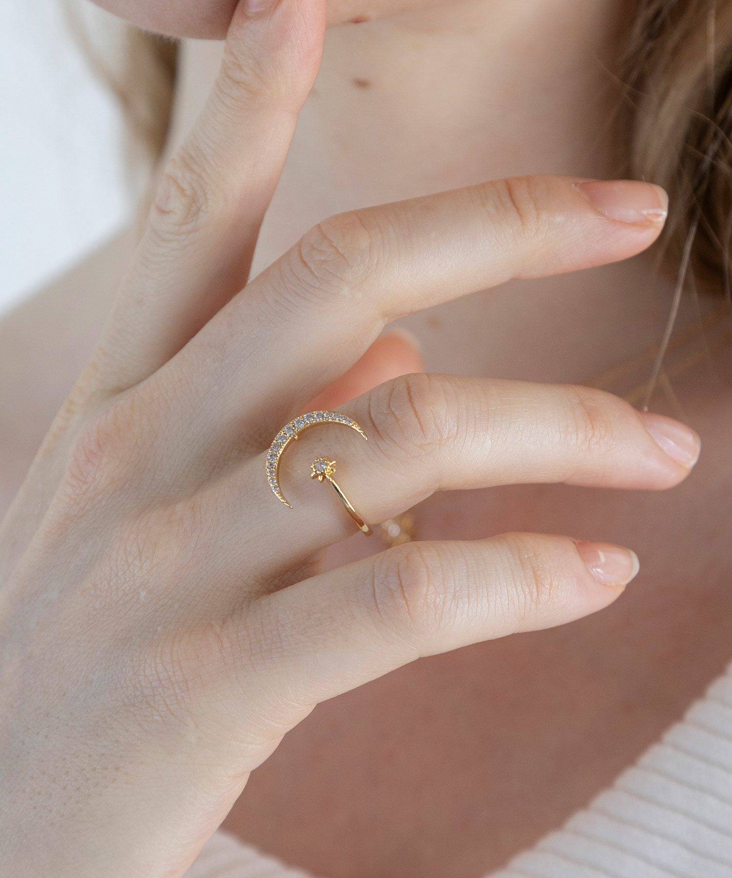 ステラムーンリング【Stella Aura】