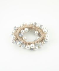 パールビーズじゃらポニー