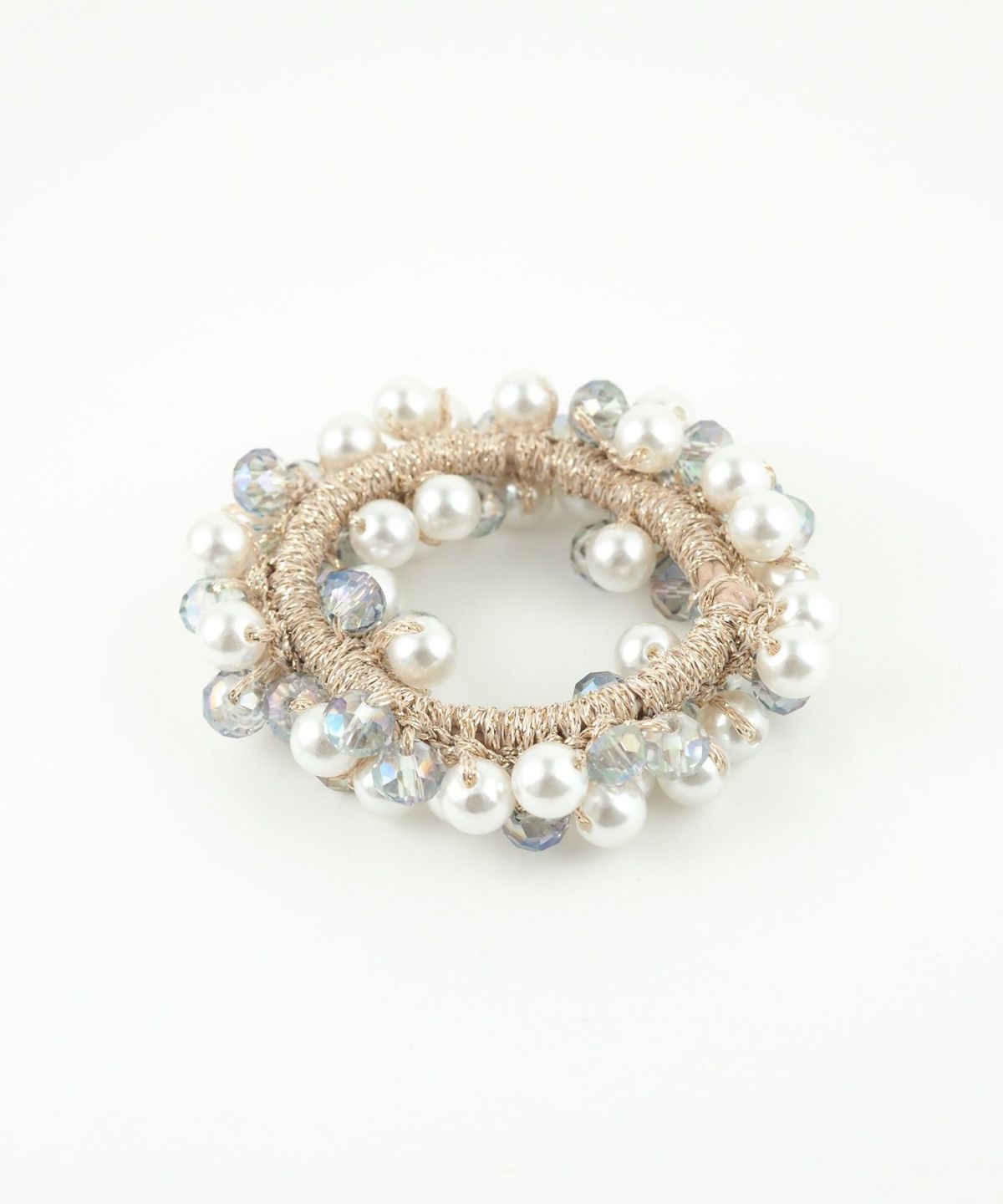 パールビーズじゃらポニー