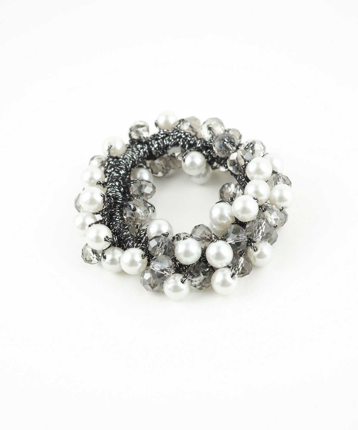 パールビーズじゃらポニー