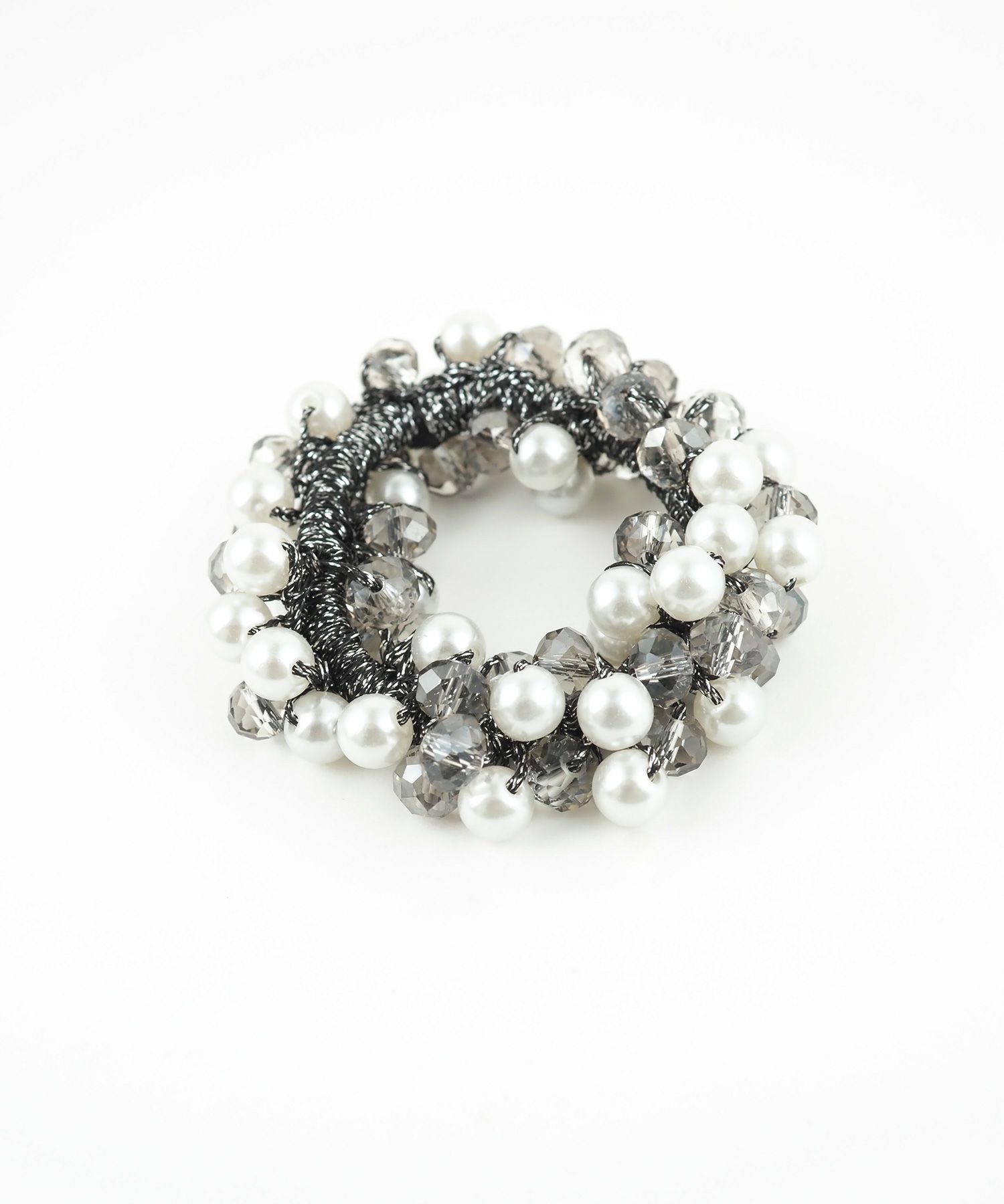 パールビーズじゃらポニー