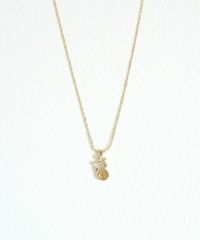 ナチュラルストーンキンモクセイネックレス【MUK Dreamy stone】