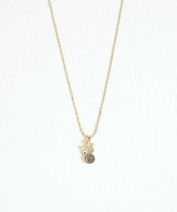 ナチュラルストーンキンモクセイネックレス【MUK Dreamy stone】