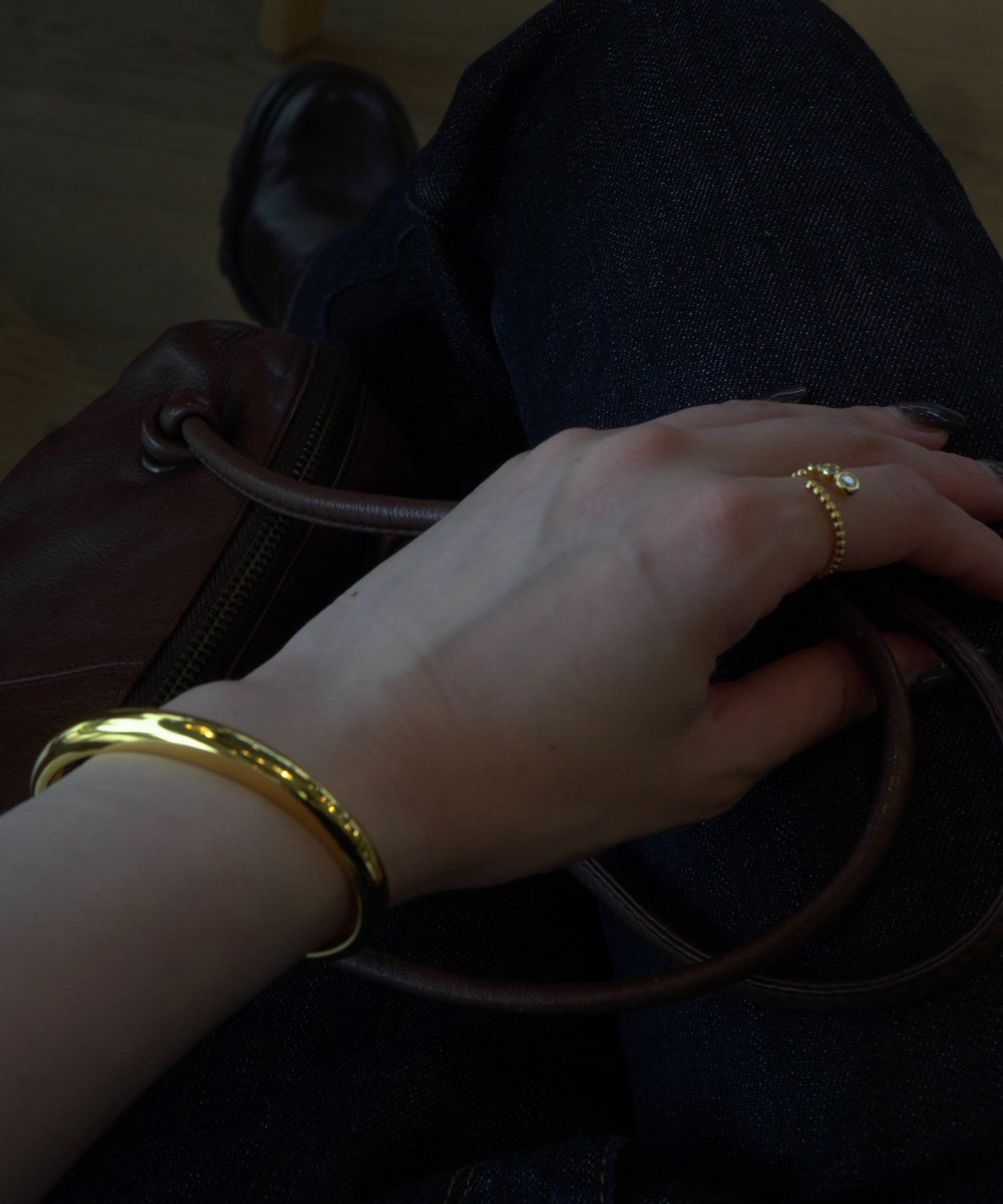 プランププレーンバングル