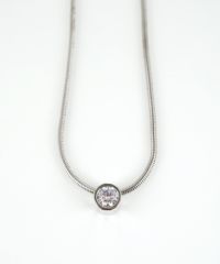 ジルコニアポイントスネークネックレス