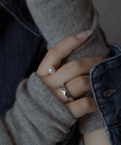 ポリッシュパールダブルリング | 【公式】MUK ONLINE SHOP｜人気