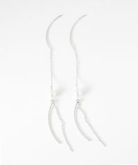 シャイニーラインパールアメリカンピアス