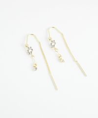 フラワービジューアメリカンピアス