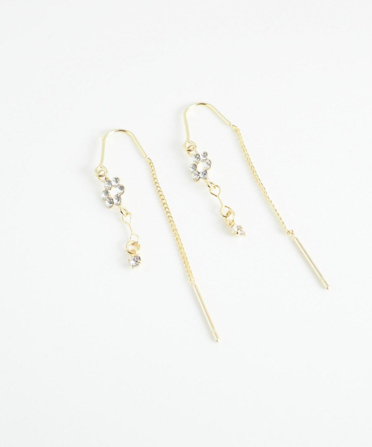 フラワービジューアメリカンピアス