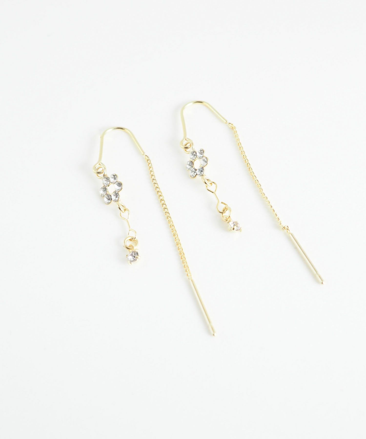 フラワービジューアメリカンピアス