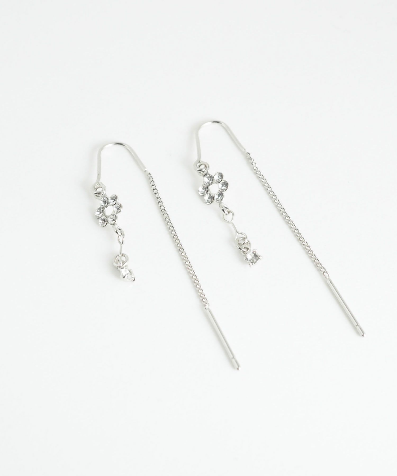 フラワービジューアメリカンピアス