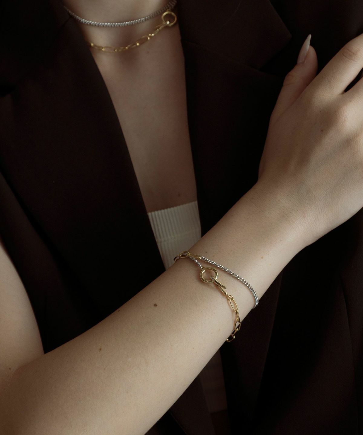 スイッチチェーンブレスレット【MUK lucenzio】