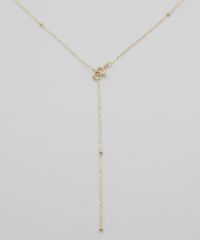 ステーションチェーンY字サージカルステンレスネックレス