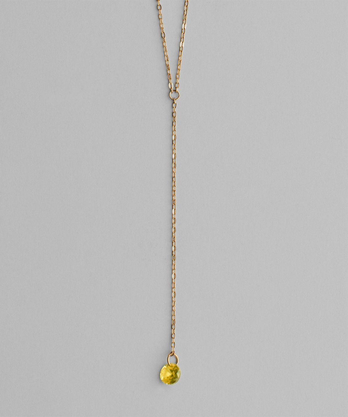 カラーストーンサージカルステンレスネックレス