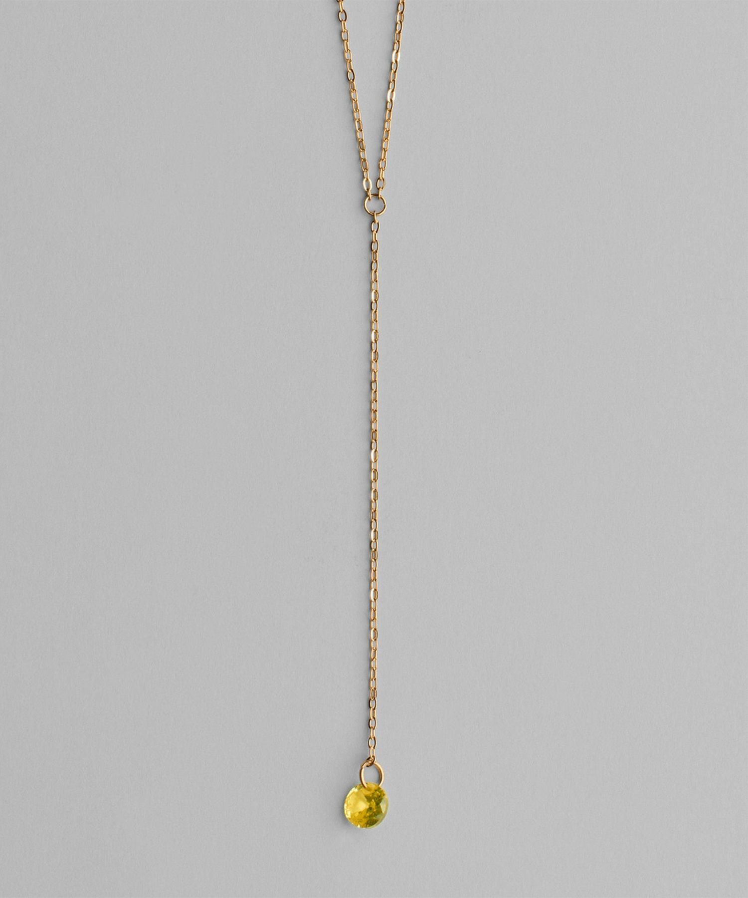 カラーストーンサージカルステンレスネックレス