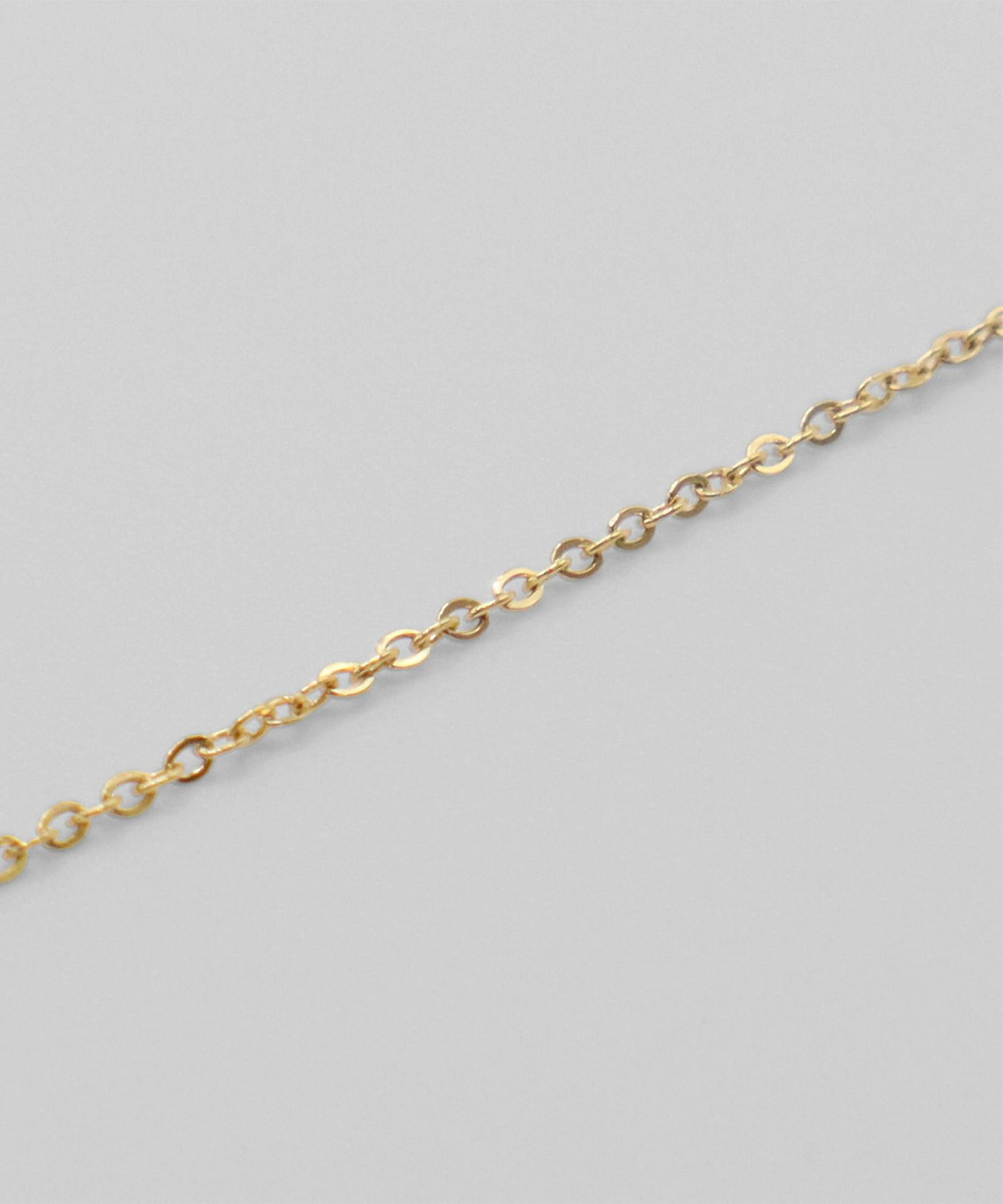 カラーストーンサージカルステンレスネックレス