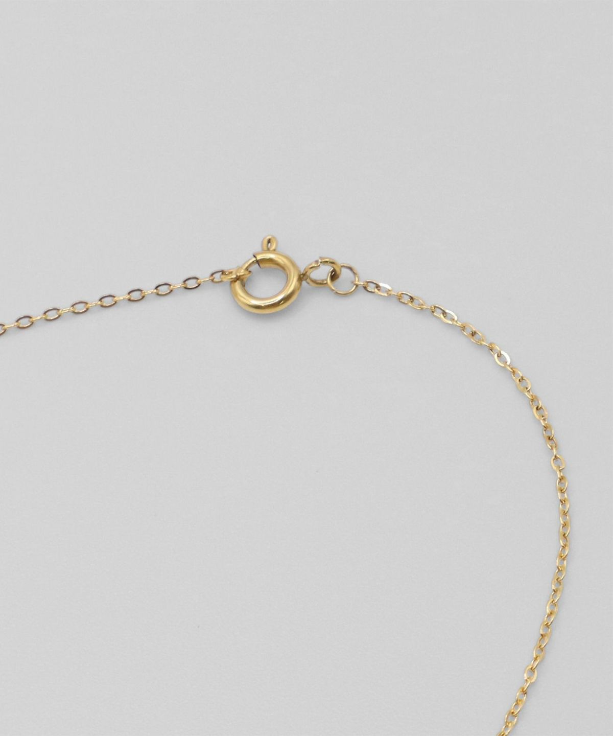 カラーストーンサージカルステンレスネックレス