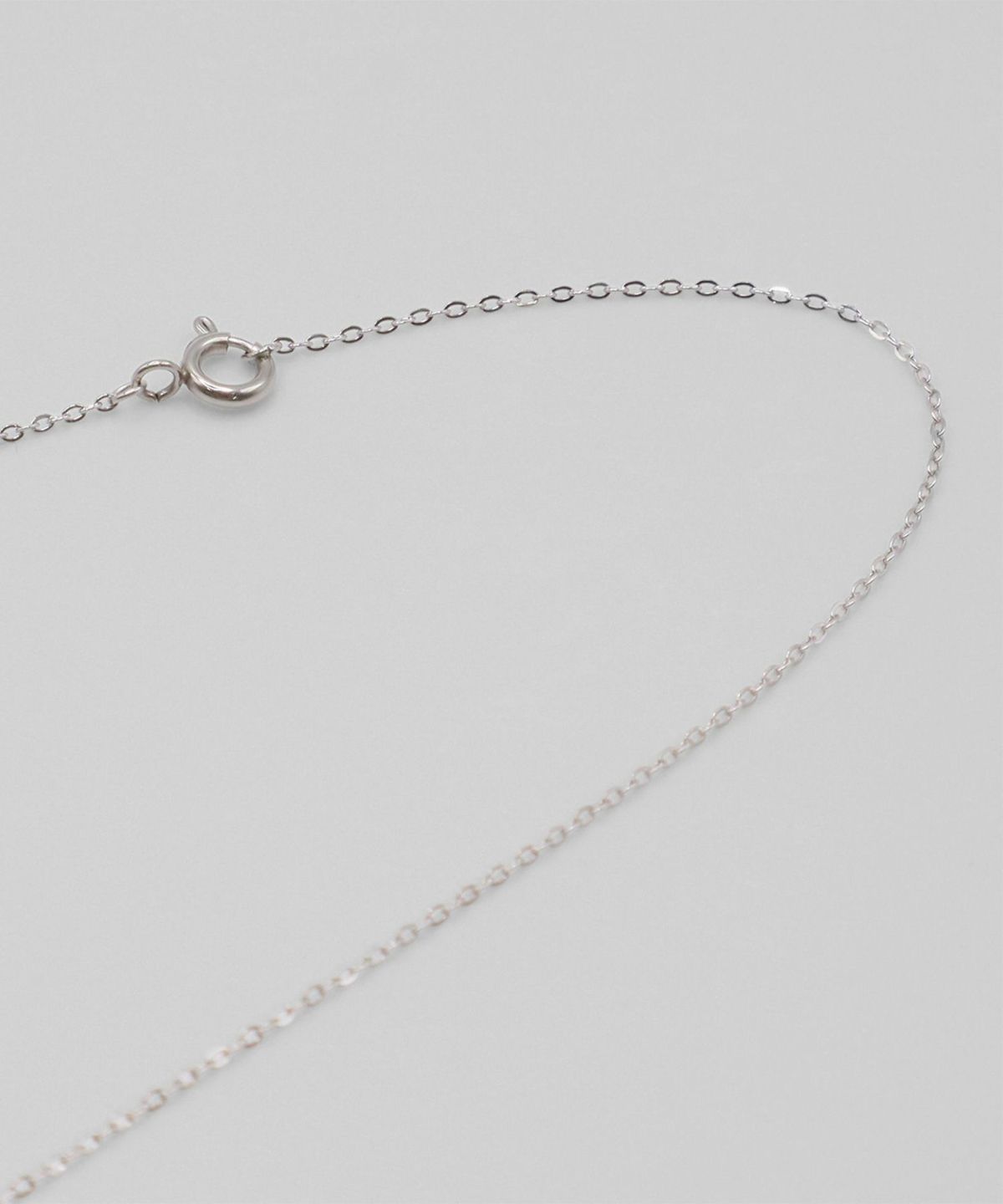 カラーストーンサージカルステンレスネックレス