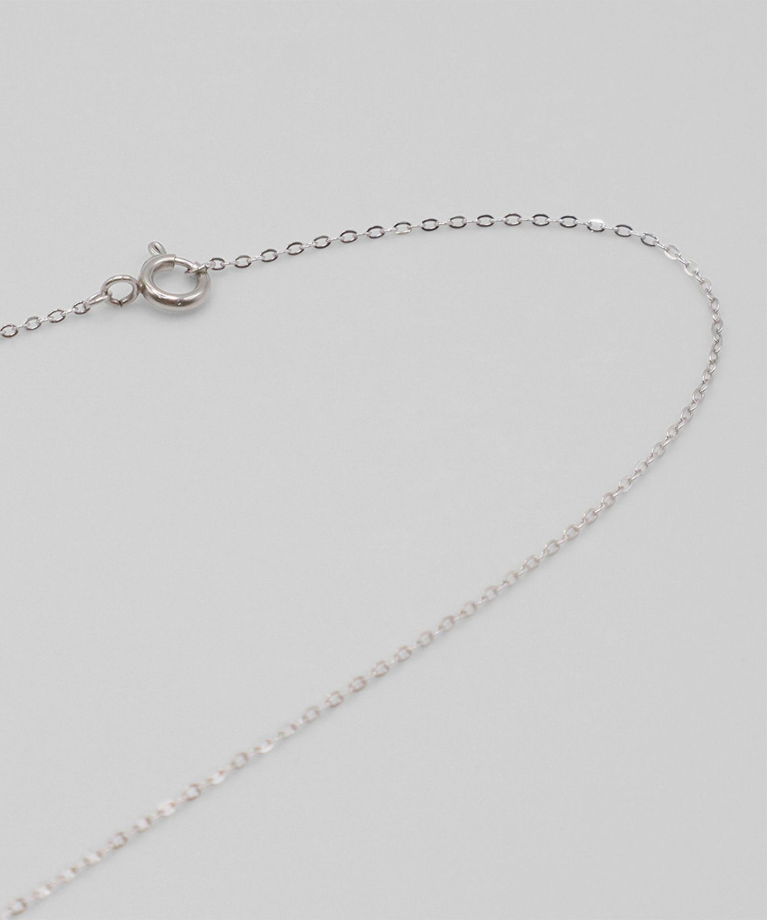 カラーストーンサージカルステンレスネックレス