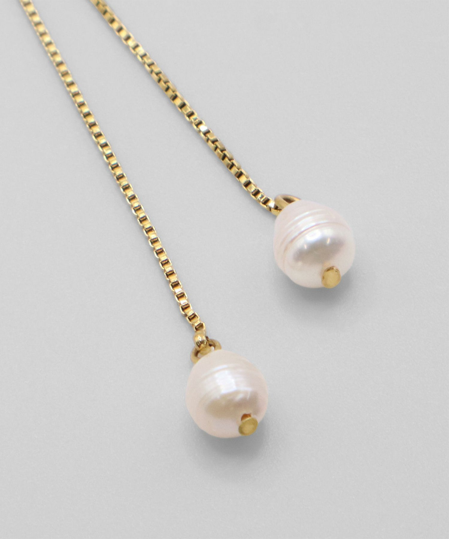 淡水パールスライドサージカルステンレスネックレス