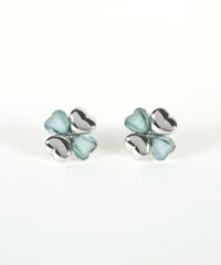 メタルクローバーチタンポストピアス