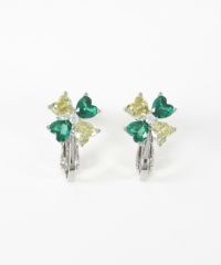 クローバービジューイヤリング