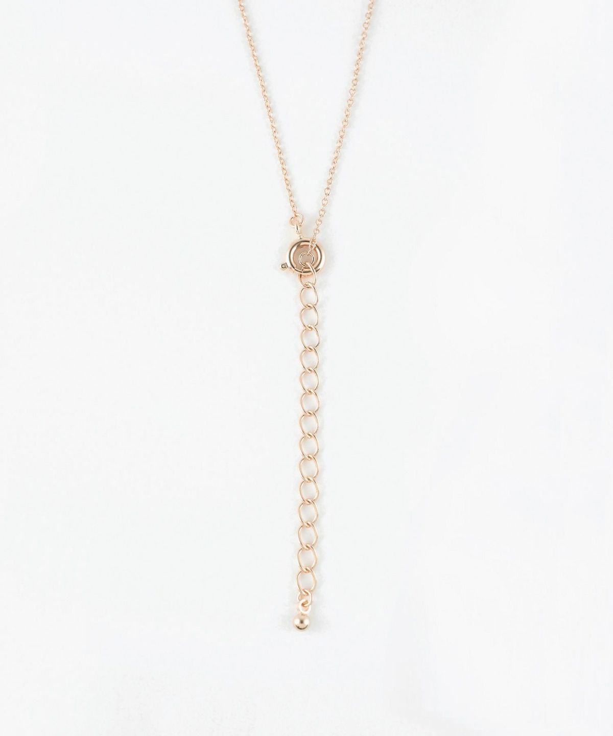 ピンク蝶貝フラワーハートラウンドネックレス