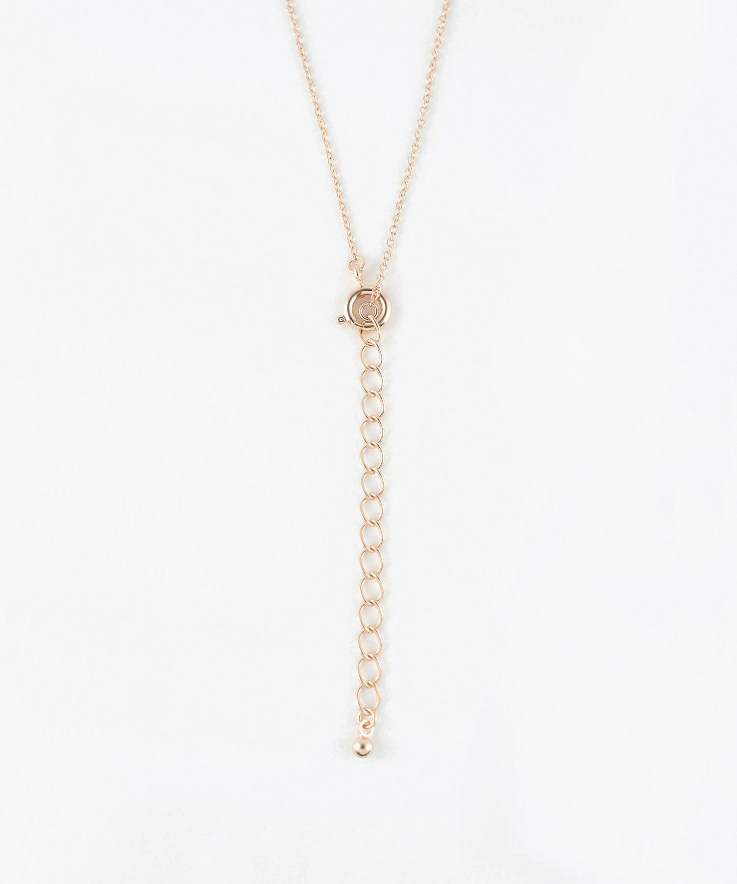 ピンク蝶貝フラワーハートニュアンスネックレス