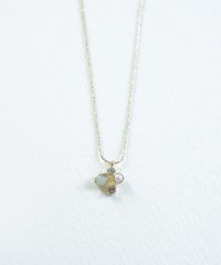 ナチュラルストーンスクエアネックレス【MUK Dreamy stone】
