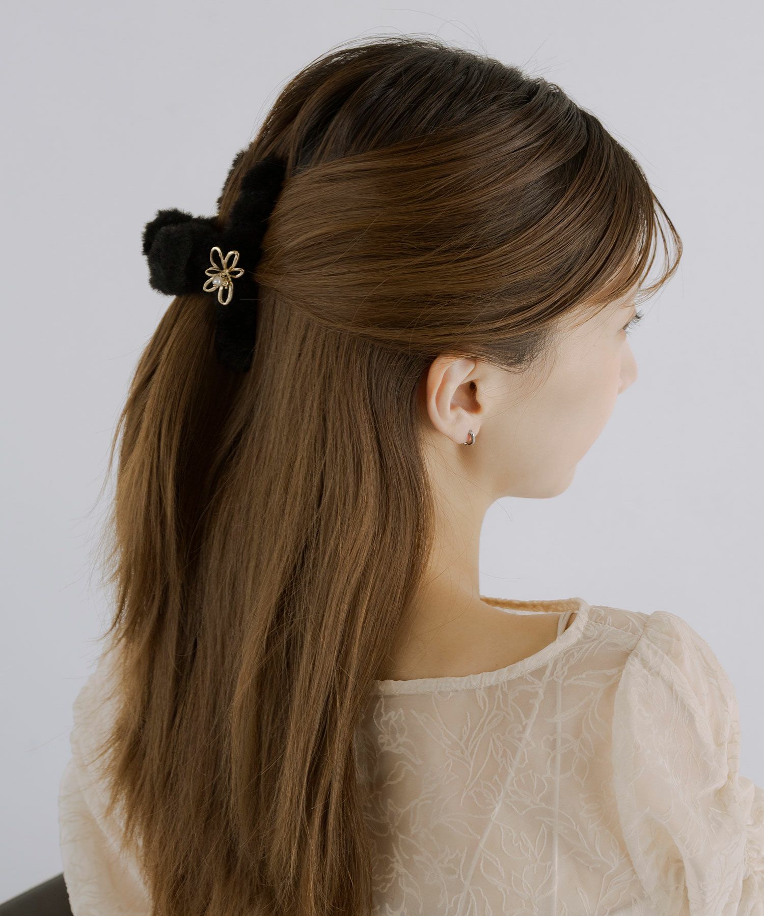 メタルフラワーファーバンスクリップ