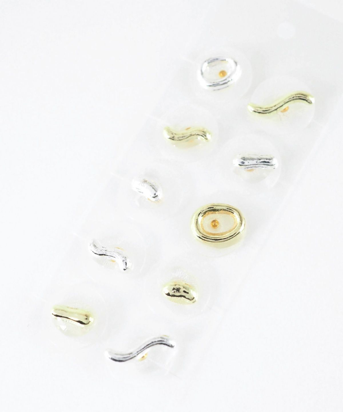 シンプルメタル耳つぼジュエリー