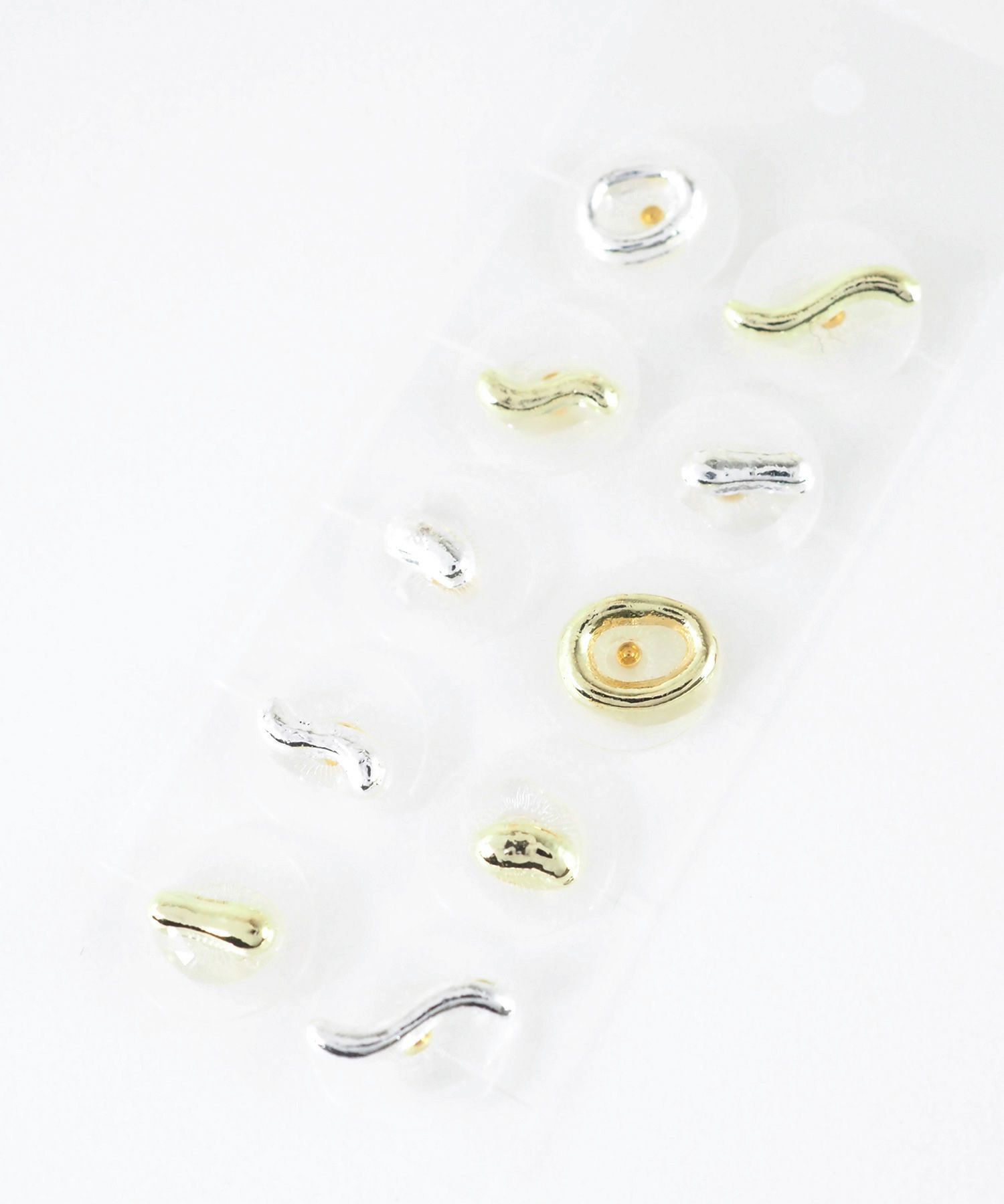 シンプルメタル耳つぼジュエリー