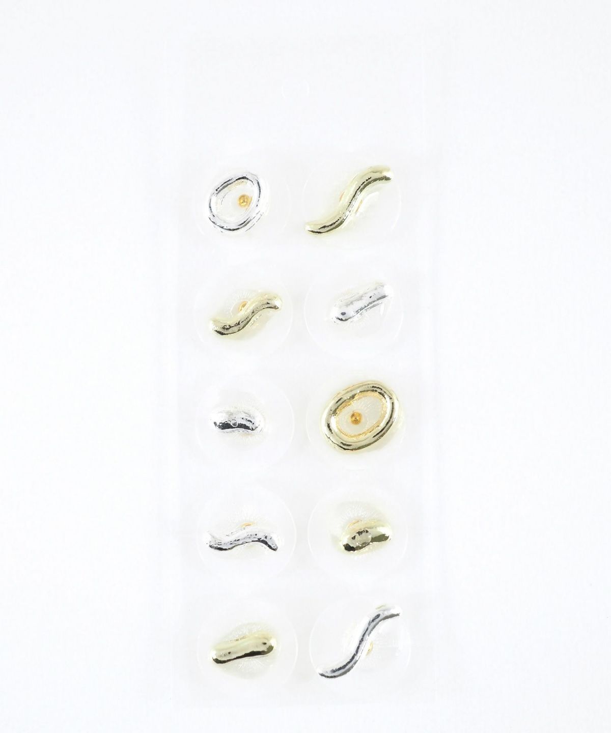 シンプルメタル耳つぼジュエリー