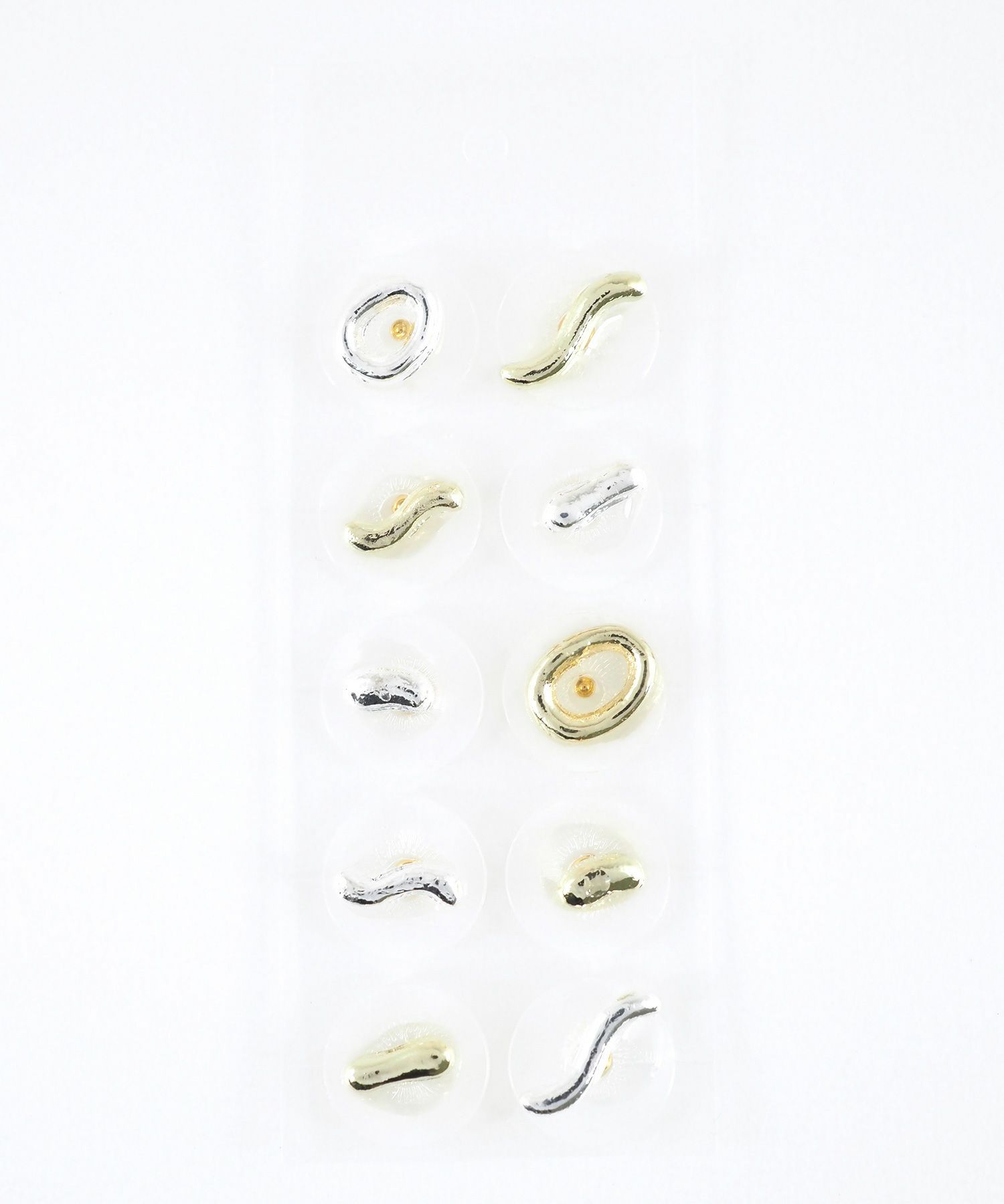 シンプルメタル耳つぼジュエリー