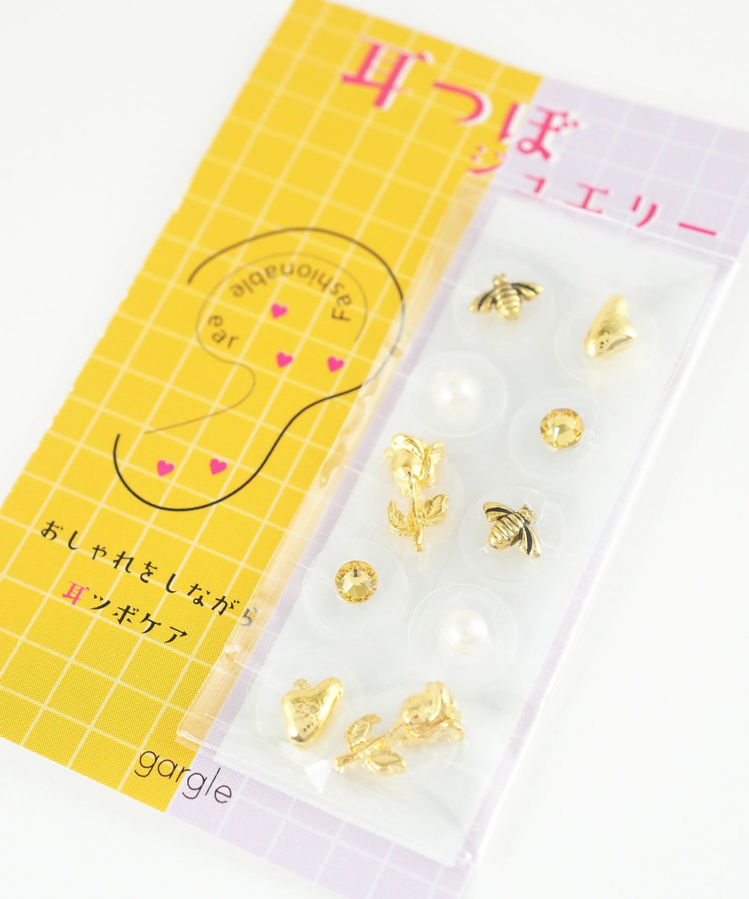 LDK掲載】ハート＆リボン耳つぼジュエリー | 【公式】MUK ONLINE SHOP