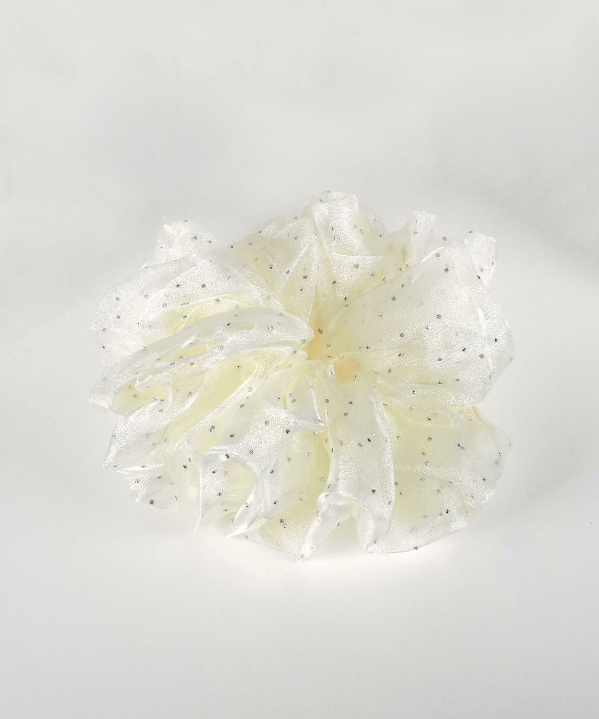 ストーン付きシアービッグシュシュ【Grace】