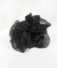 ストーン付きシアービッグシュシュ【Grace】