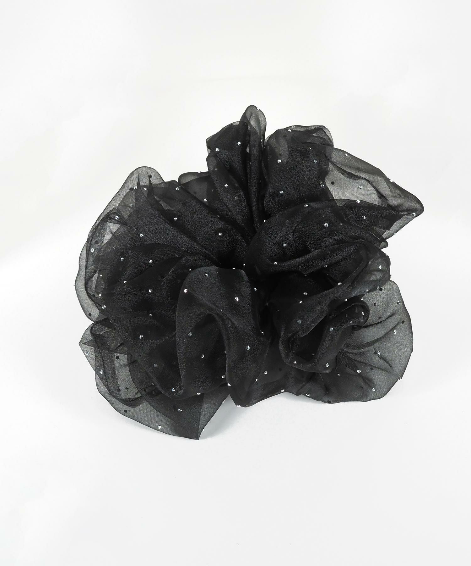 ストーン付きシアービッグシュシュ【Grace】