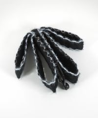 ツートンカラーニットバナナクリップ【Grace】