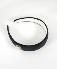 ビジュー付きベロアカチューシャ【Grace】