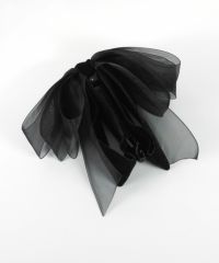 ベロアシアーリボンバナナクリップ【Grace】