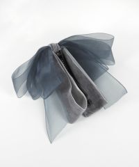 ベロアシアーリボンバナナクリップ【Grace】