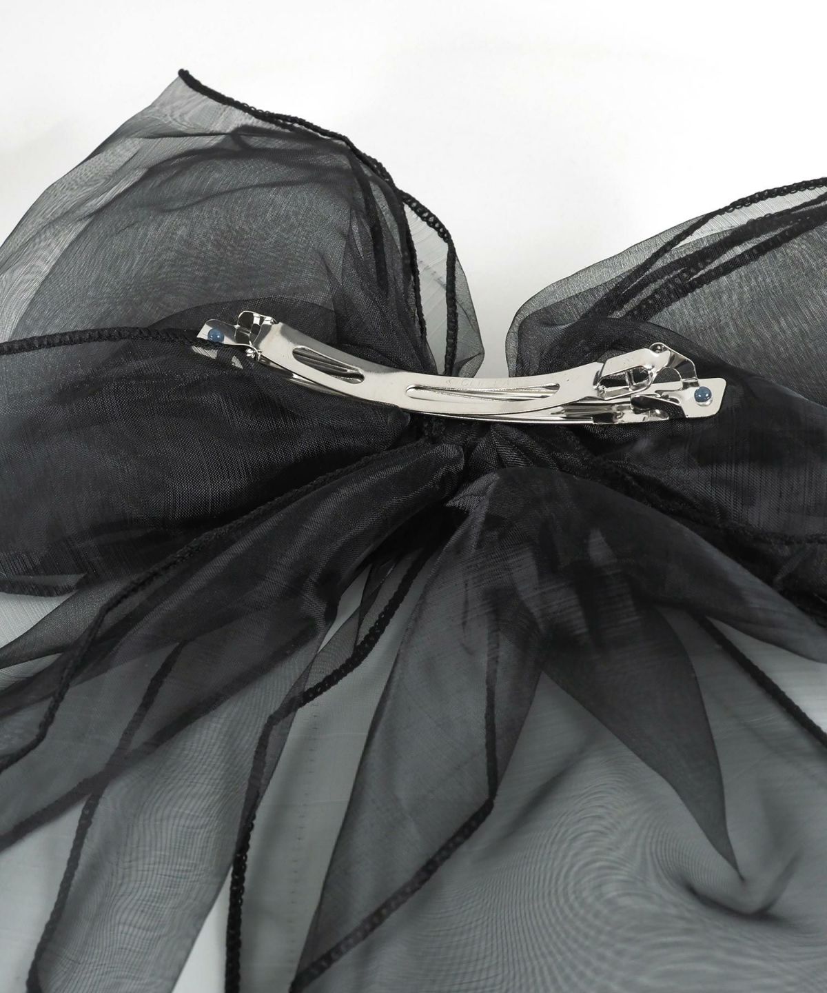 オーガンジービッグリボンバレッタ【Grace】