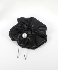 パール×スリムリボンビッグシュシュ【Grace】