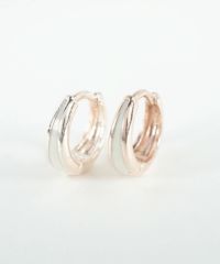 ホワイトラインワンタッチピアス