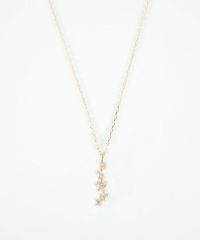 【web限定】[K10]スターラインダイヤモンドペンダント